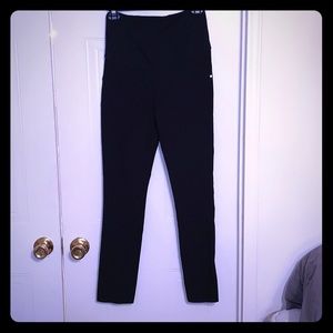 NWOT Black Maternity pants with bling accents